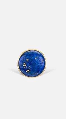 3mm Lapis Threaded Stud Earring