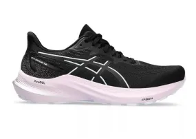 Asics GT-2000 12 (B Width) - Black/White (Womens)