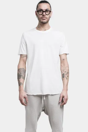 Basic cotton tee, White