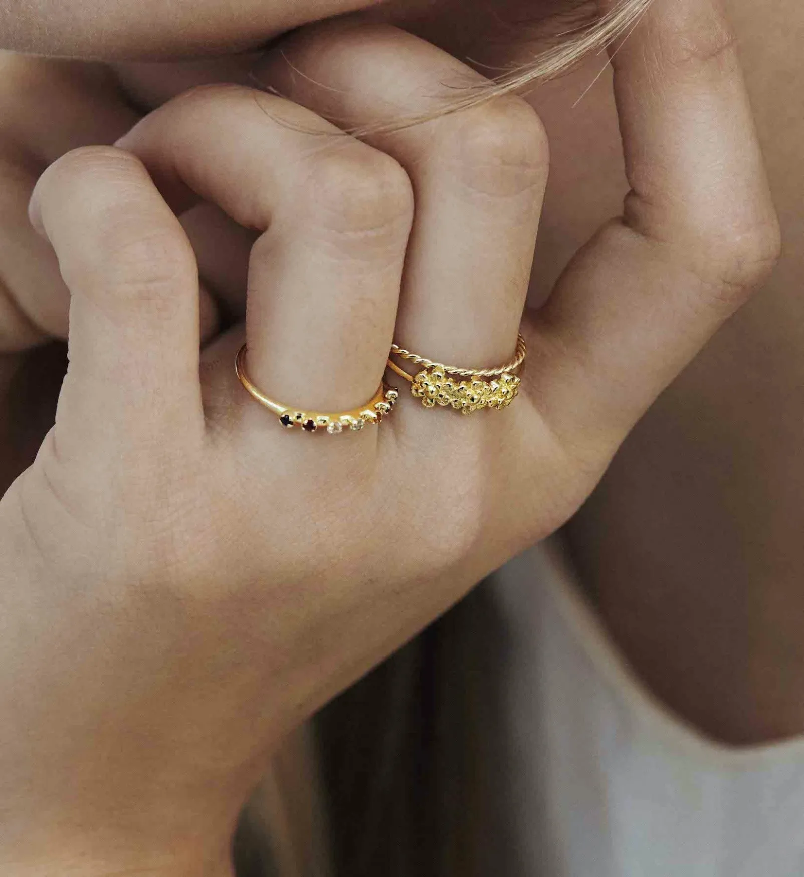 Bloom Ring 14K
