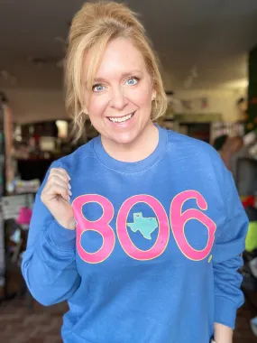 Bright and Blue 806 Sweatshirt