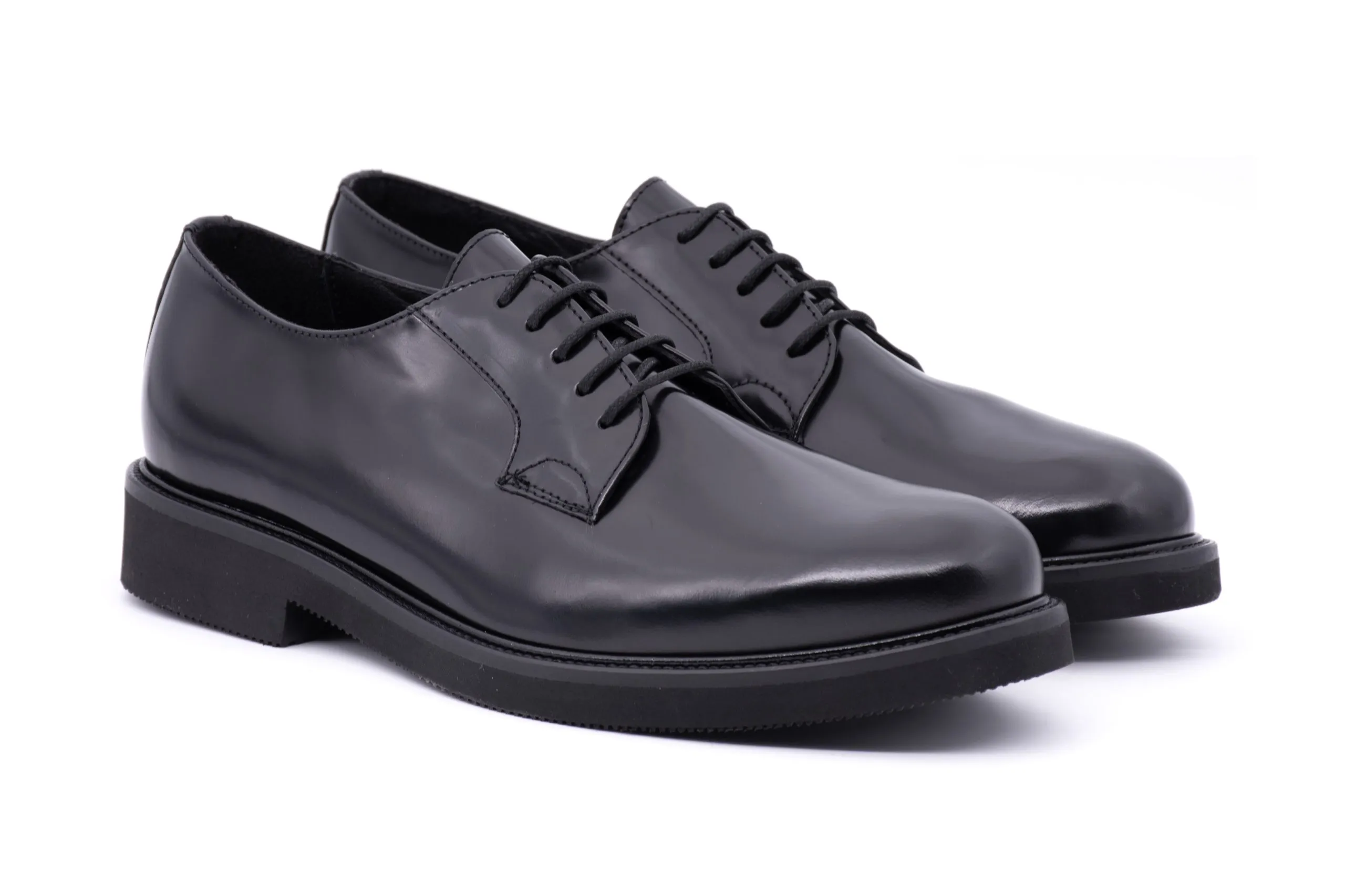 Brushed Leather Derby