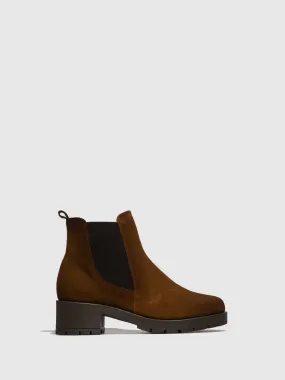 Camel Chelsea Ankle Boots