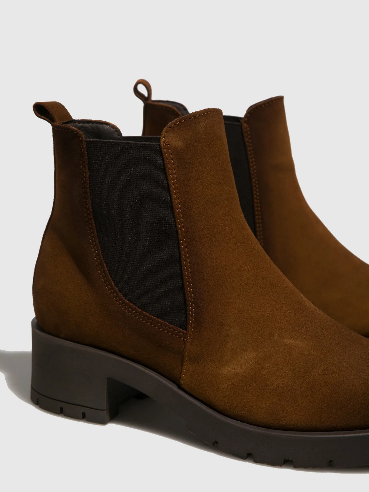 Camel Chelsea Ankle Boots