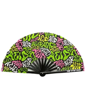 Candy Acid Hand Fan
