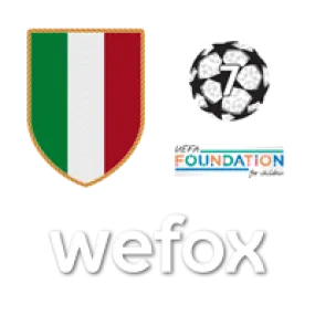 CHAMPIONS LEAGUE JR + WEFOX WHITE BB + SCUDETTO JR