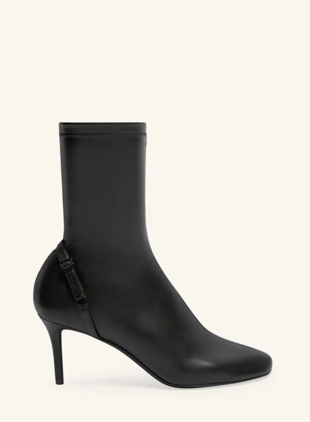 COURRGES | Oblique Strap Ankle Boots