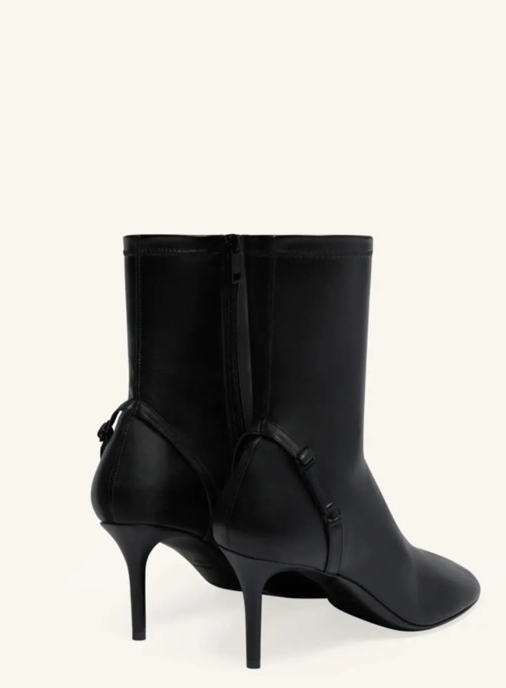 COURRGES | Oblique Strap Ankle Boots