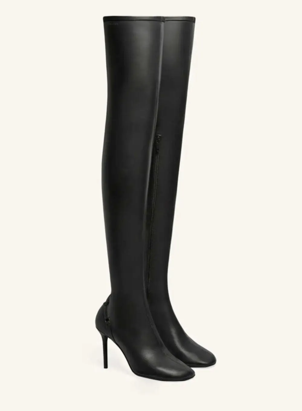 COURRGES | Oblique Strap Tight Boots