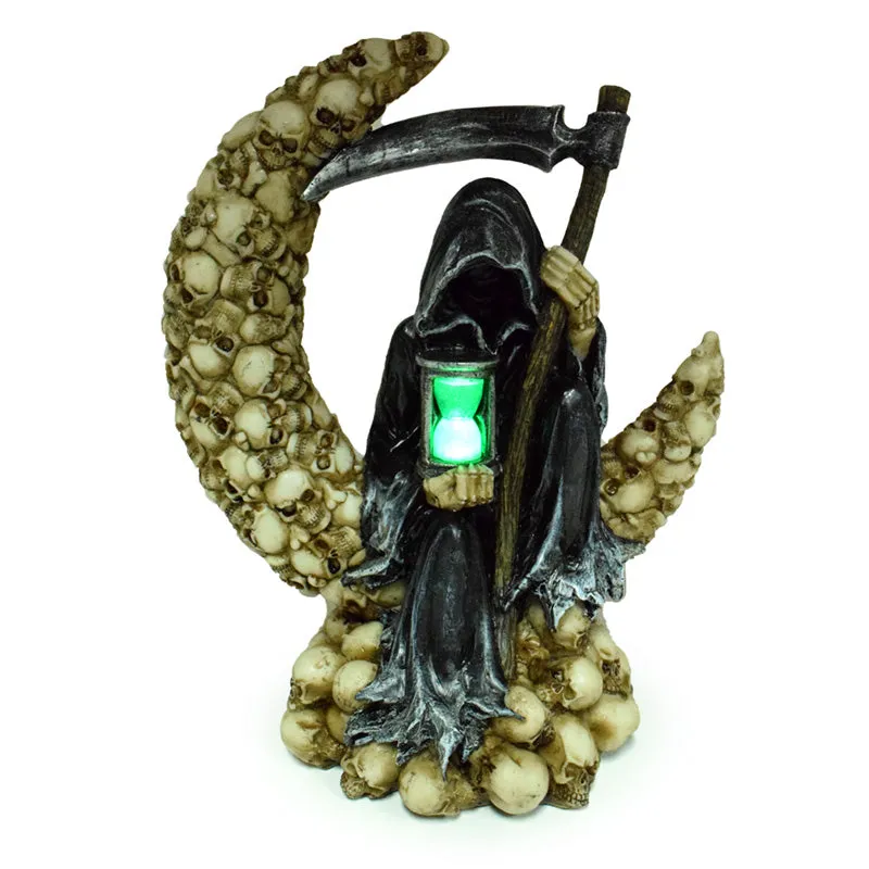 Decorative LED Ornament - The Reaper Moon of Skulls SK388