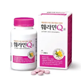 Dongkook Feramin Q 300 Tablets Female Menopause Treatment Womens Climacteric Health Supplements