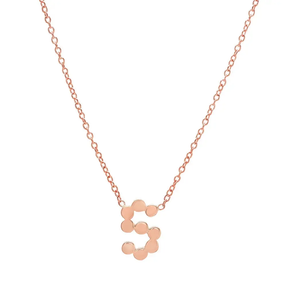 DSJ's Signature Meaningful Gold Initial Necklace