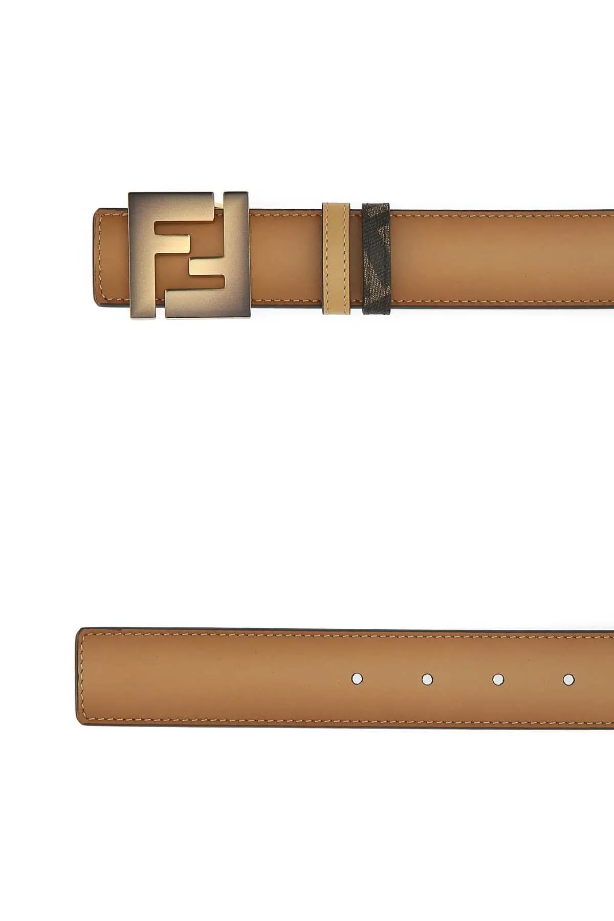 Fendi Logo Plaque Reversible Belt