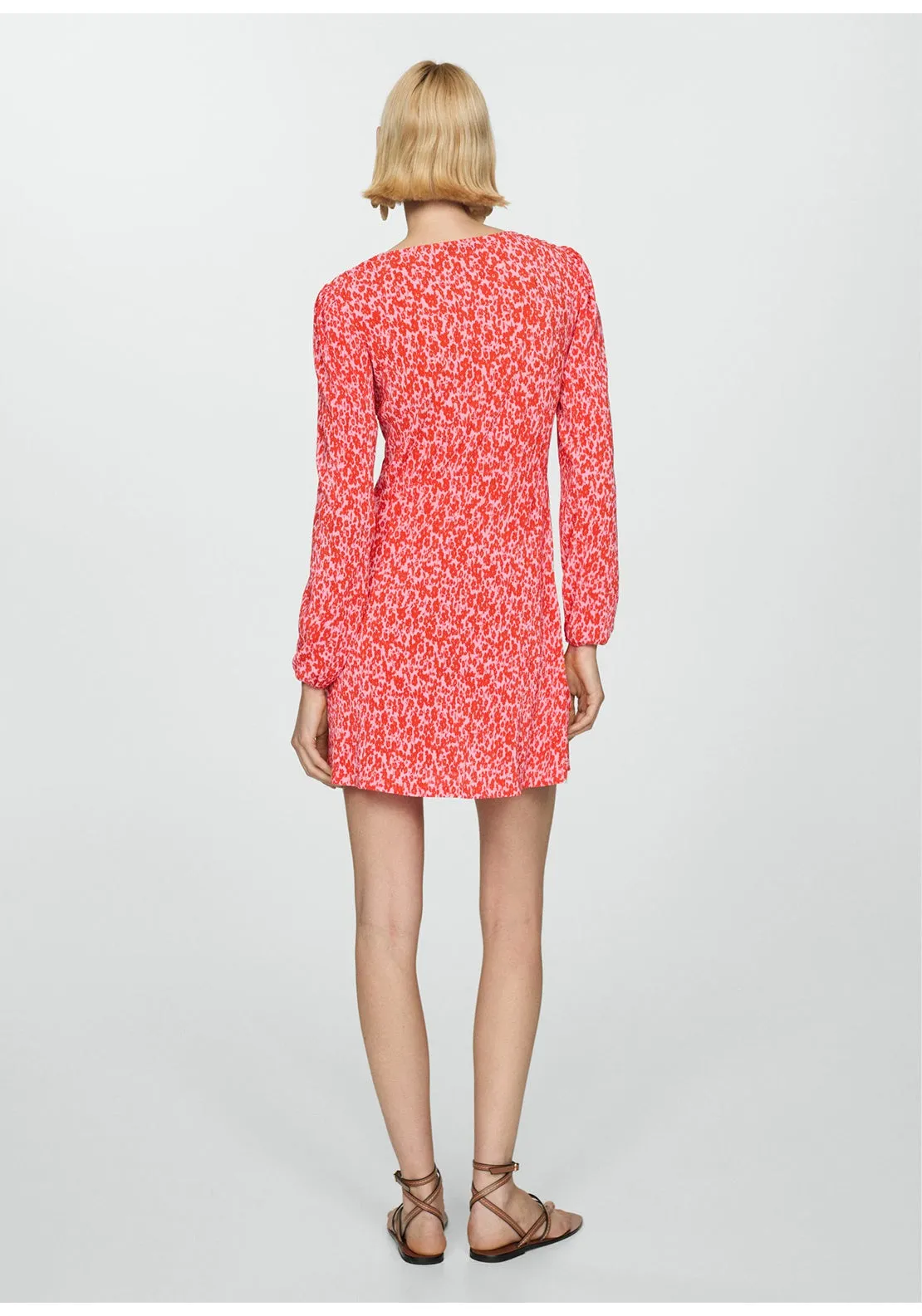 Floral print dress