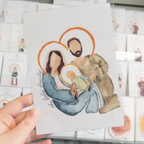 Holy Family Print {new}