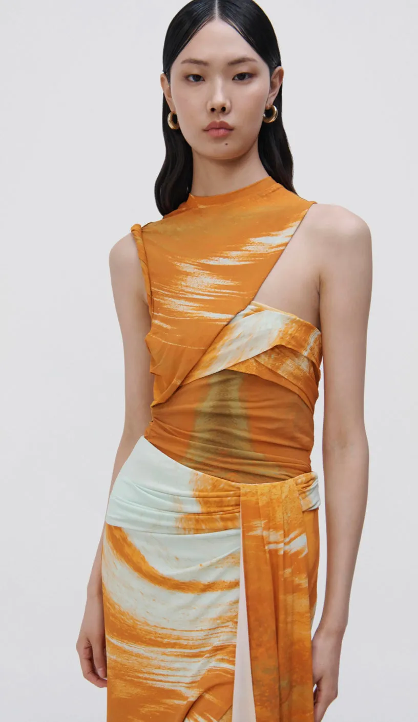 Jonathan Simkhai - Terra Marble Print Top - Masala Marble Print