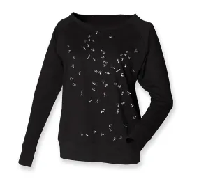 Jumper with stick figures