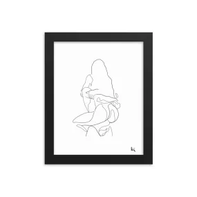 KK X Tongue in Peach Limited Edition Print - Embrace