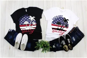 Let'S Get Salty | American Flag T-Shirts