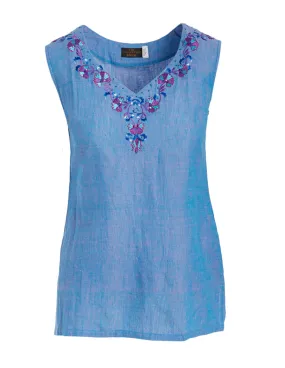 Light Cotton Sleeveless Top