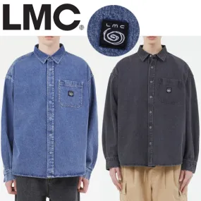 LMC  |Unisex Denim Street Style Long Sleeves Plain Cotton