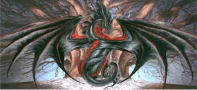 Malice Dragon by Ruth Thompson Print