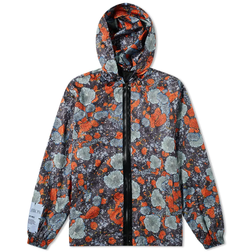 McQ Lichen Print WindbreakerLichen Orange