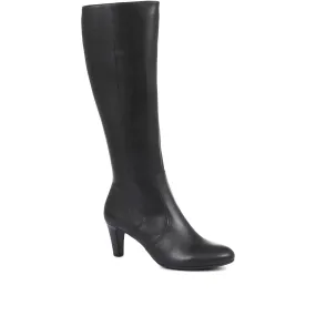 Mid-Calf Leather Boots - GAB32522 / 319 159