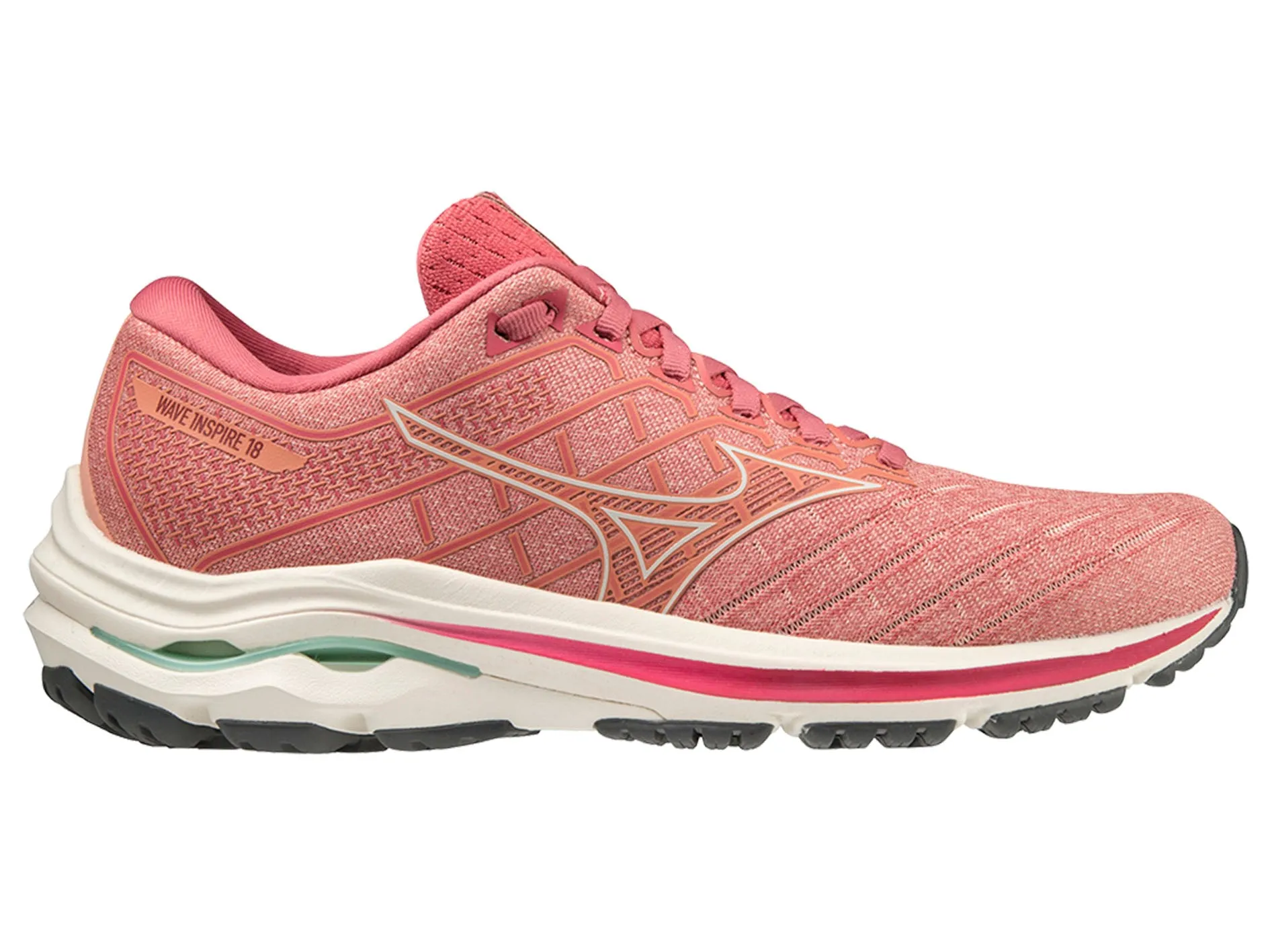 Mizuno Womens Wave Inspire 18  J1GD224414