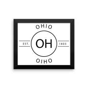 Ohio - Framed Print - Reflections