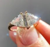 OOAK 2ct S&P Rhombus