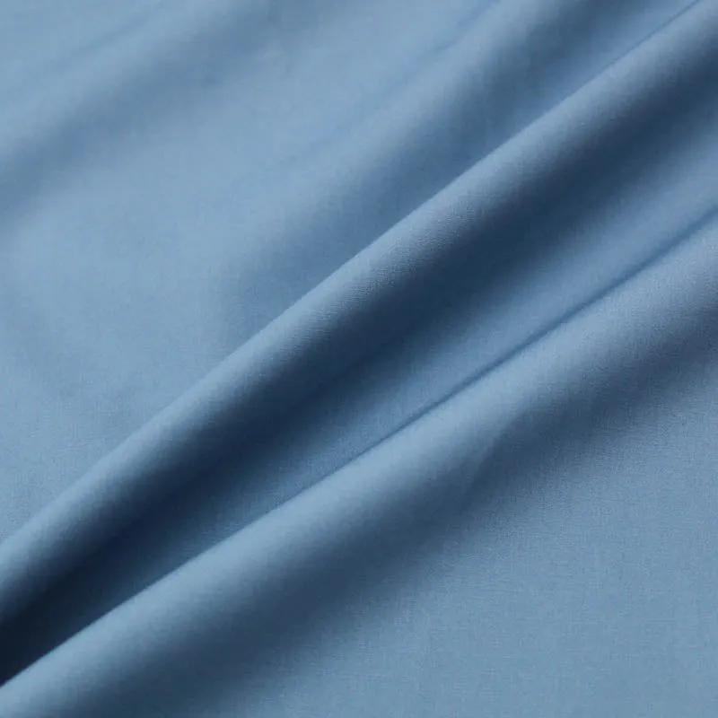 Periwinkle Plain Blue Cotton Poplin