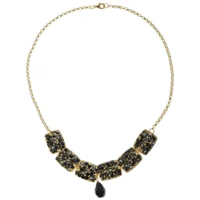 Retired - Jeweled Noir Necklace