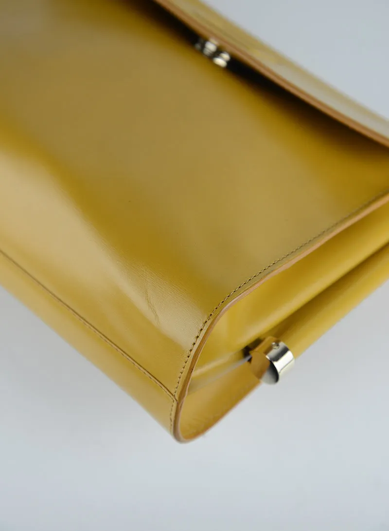 Roger Vivier Borsa a tracolla in pelle senape