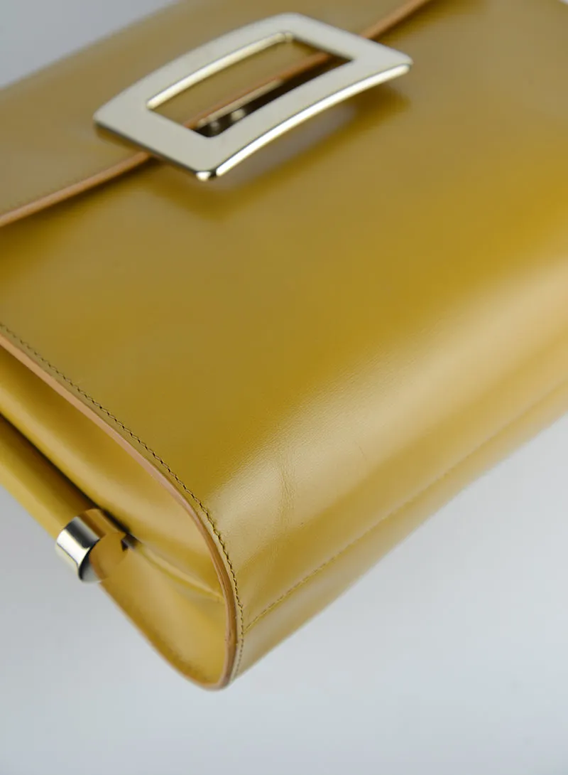 Roger Vivier Borsa a tracolla in pelle senape