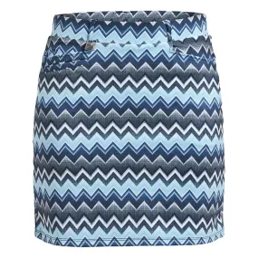 Rohnisch Move Skort Zigzag Blue