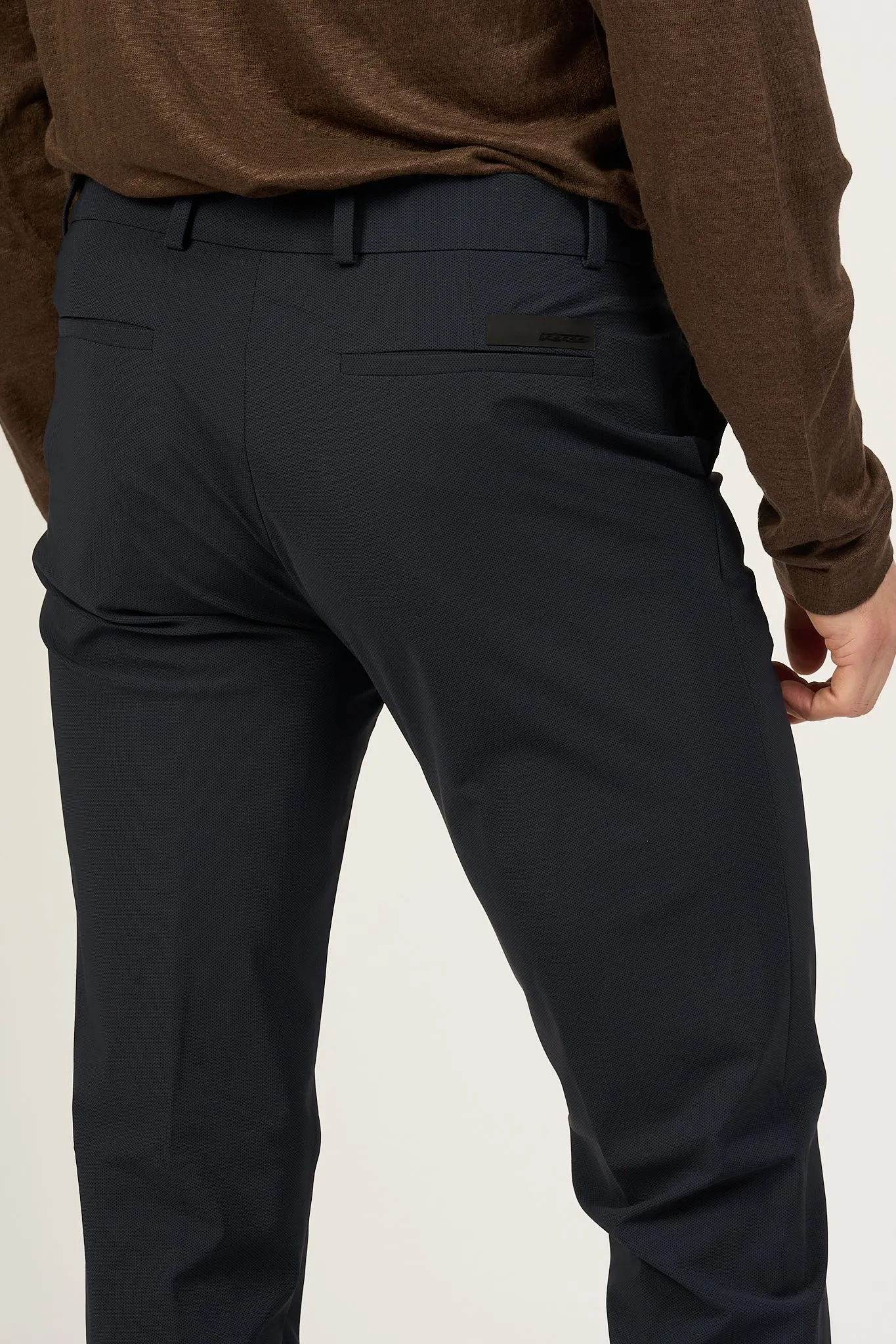 Rrd Pantaloni Micro Chino Blu Uomo