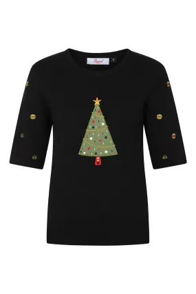 SCANDI TREE HOLIDAY CHEER JUMPER