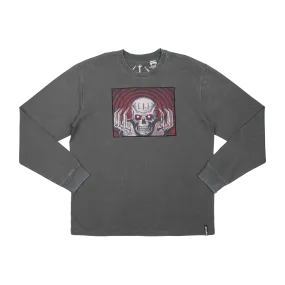 Skull Knight & Brand of Sacrifice Mineral Wash Long Sleeve