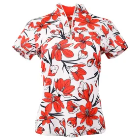 Tail Hester Ladies Golf Polo Shirt Crocus Fields