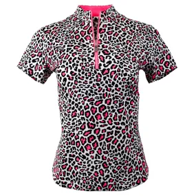 Tail Layne Ladies Golf Polo Cheetah Trails