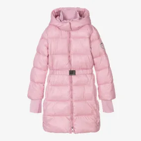 Teen Girls Pink Puffer Coat