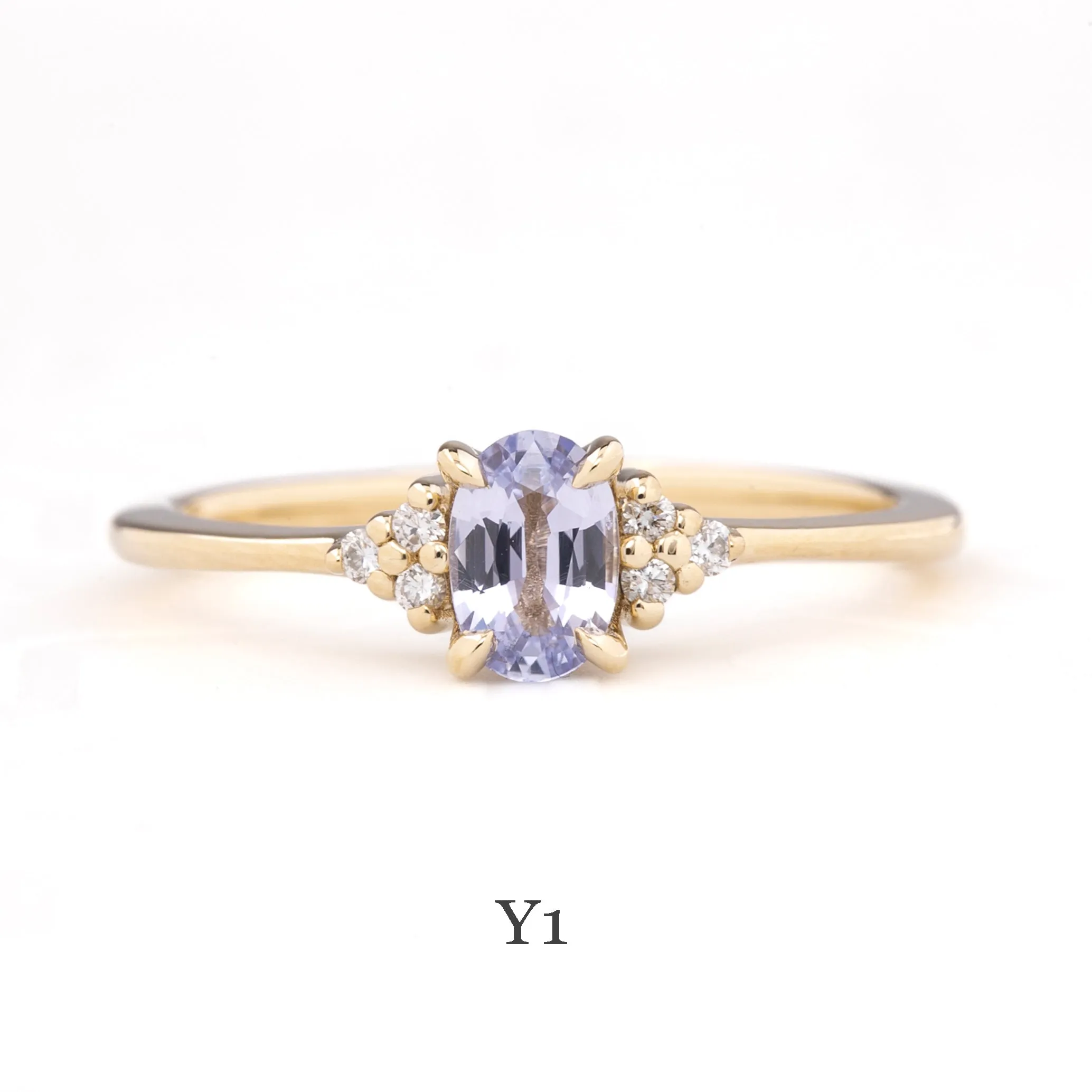 Teresa Ring - 6mm Madagascar Blue Sapphire