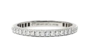 Tiffany & Co. 0.50 CTW Diamond Platinum Eternity Band Ring