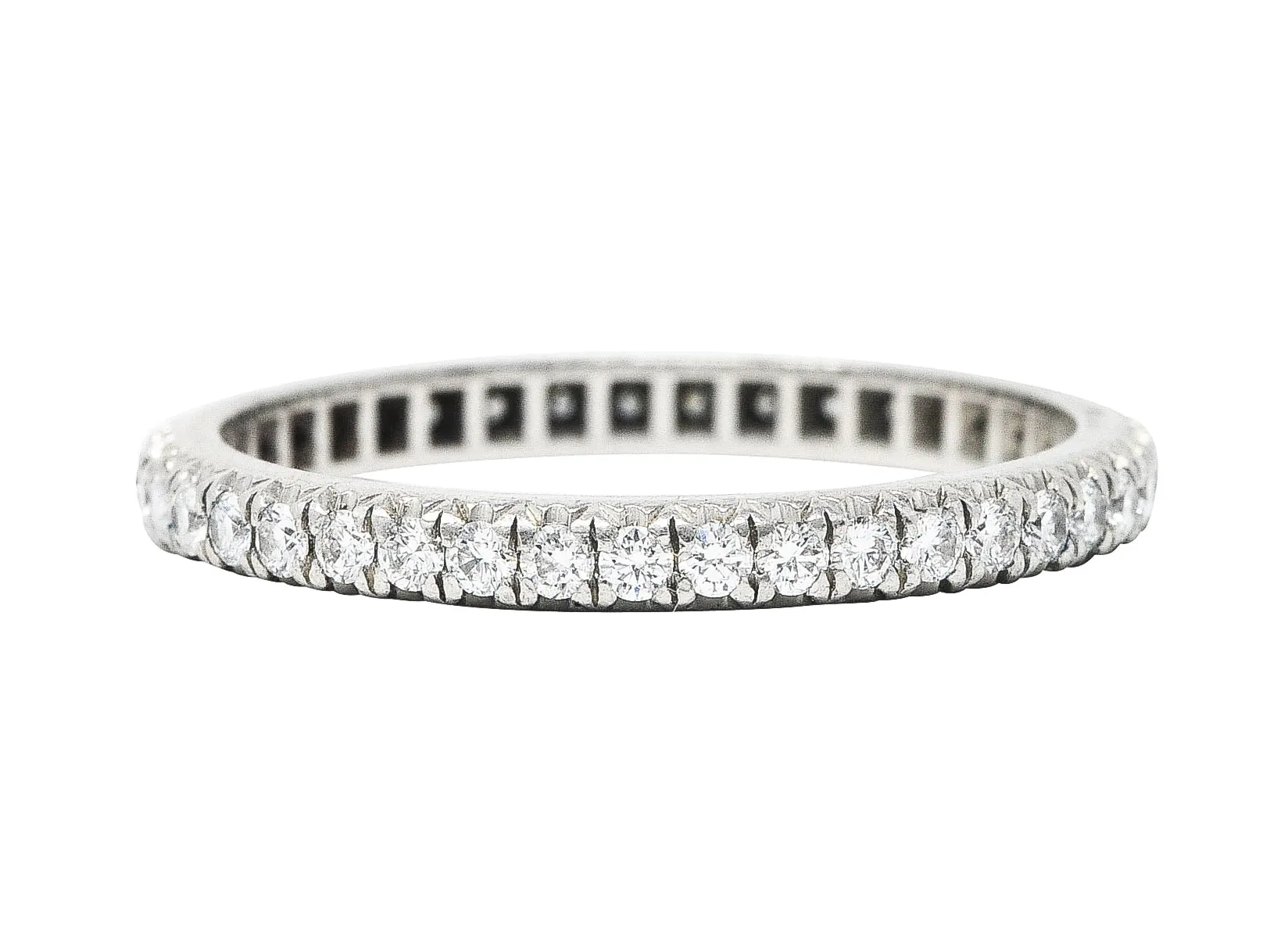 Tiffany & Co. 0.50 CTW Diamond Platinum Eternity Band Ring