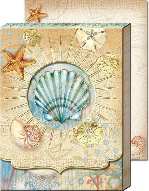 Tiny Seashells Diecut Pocket Note Pad