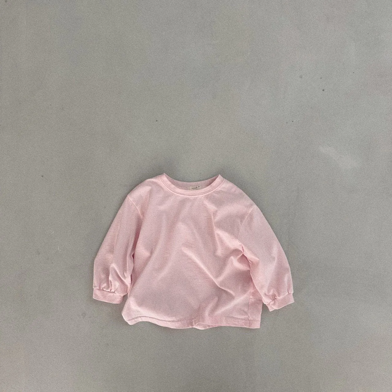 Toddler Bella Spring Oversized Basic Tee (1-6y) - Pink