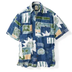 Tongan Islands Batik Shirt - Tall