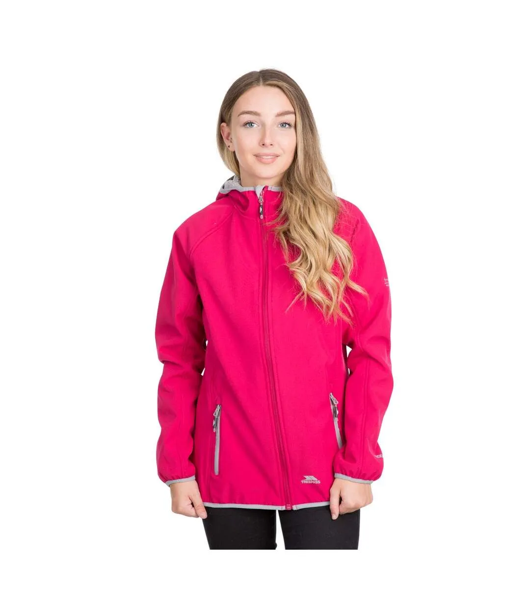 Trespass Womens Emery Softshell Fleece (Cassis) - UTTP4835