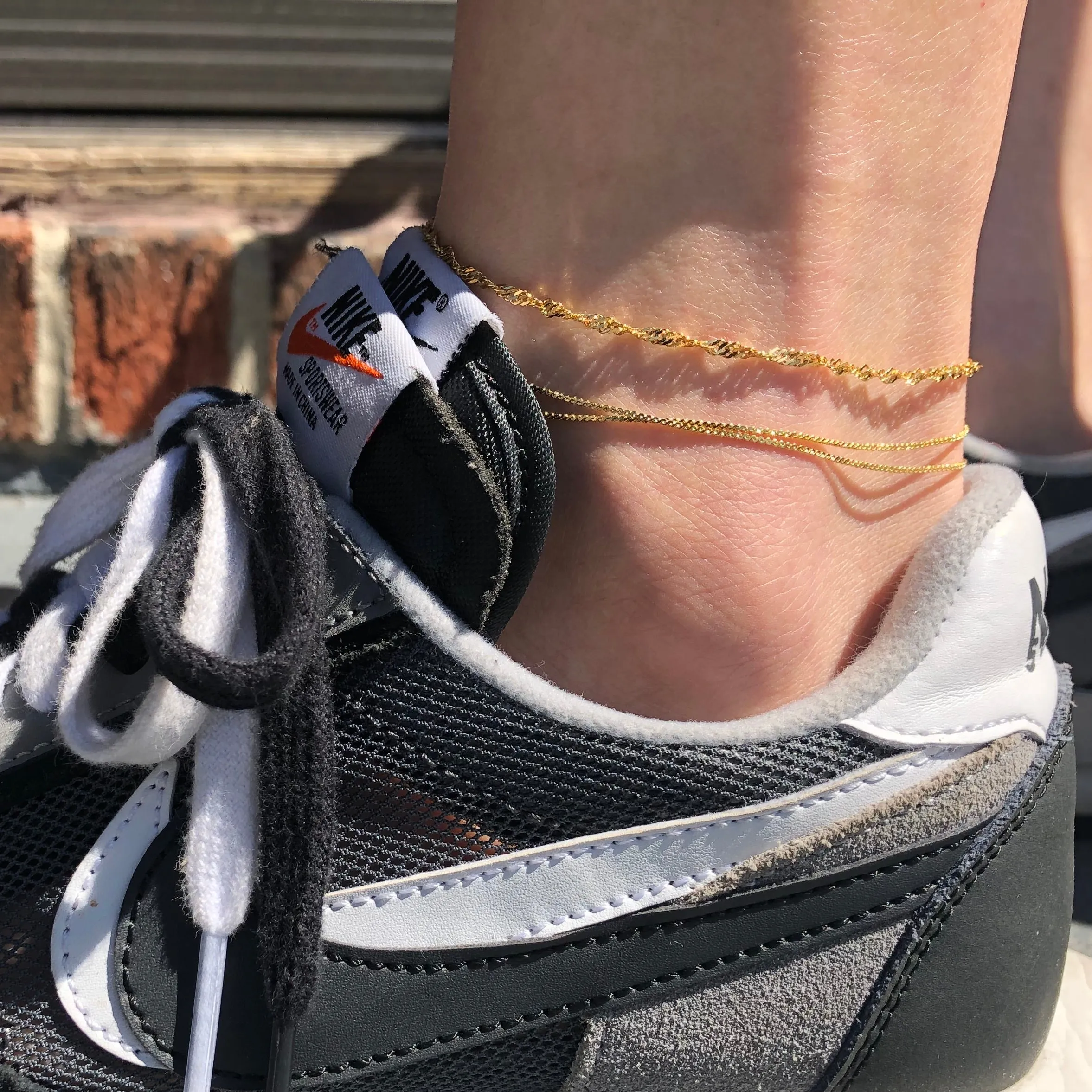 Twisted Chain Anklet